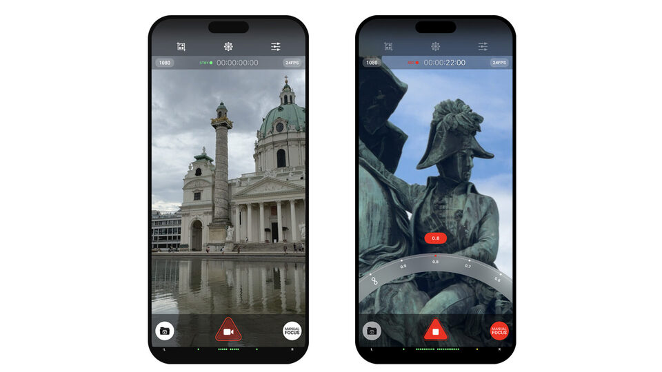 SWISS RIG: sr RAW Cinema Camera for iPhone 15 Pro Series