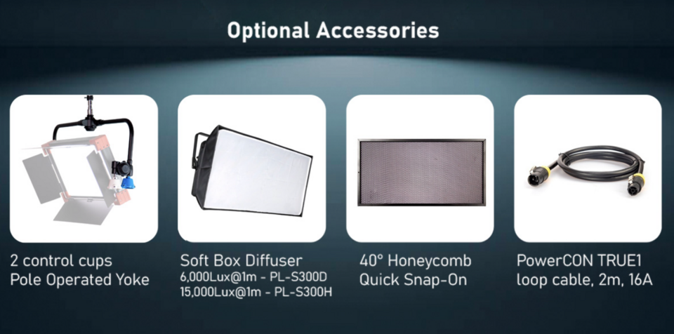 SWIT: New PL-S300D and PL-S300H 300W LED Panel Lights