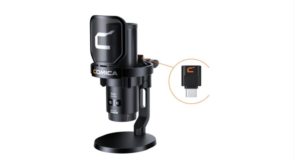 COMICA: New EJoy Uni Pro RGB Studio Microphone Line