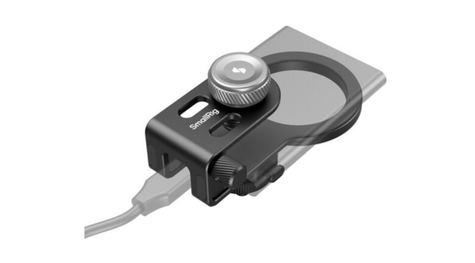 SmallRig Universal 2-in-1 SSD Clamp: Dual Mounting Options for USB-C External Drives