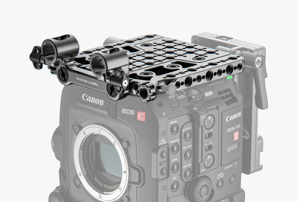 Wooden Camera: EOS C400 Rigging and Power Accessories