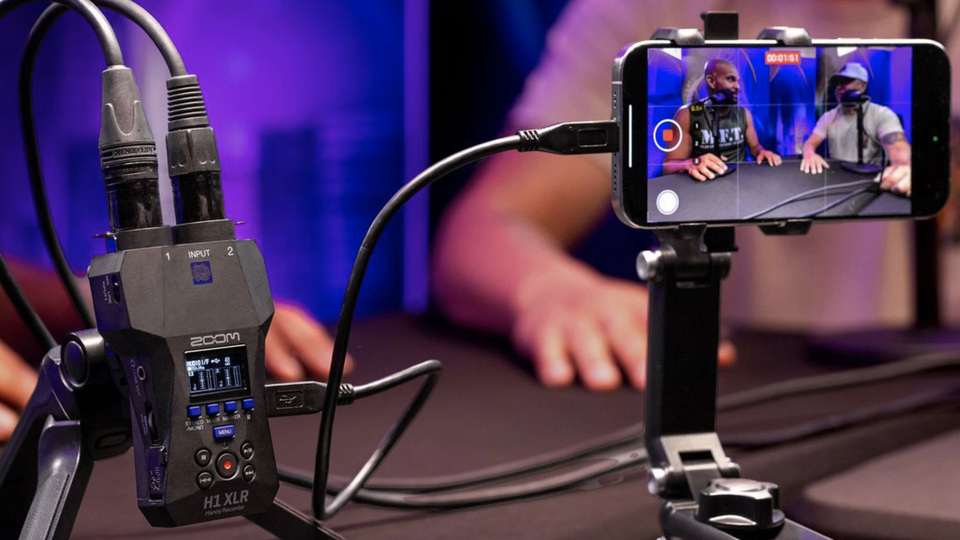 Zoom H1 XLR: Portable Audio Recorder for Content Creators