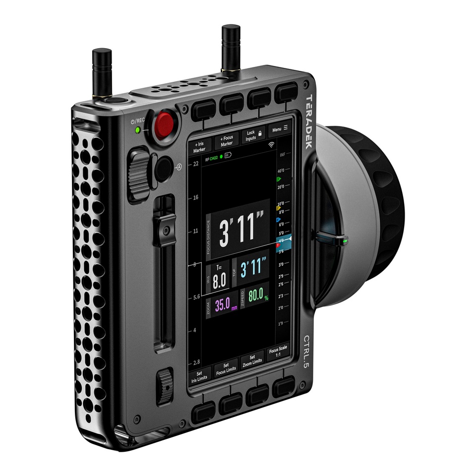 Teradek: CTRL.5 - Expandable Wireless Lens Controller Based on CTRL.OS