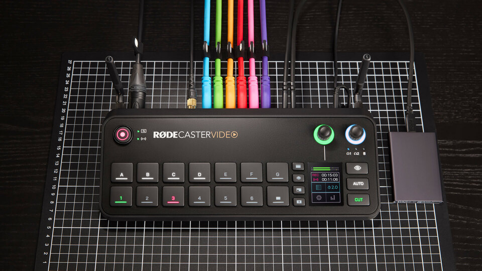 RØDE: RØDECaster Video for Video and Audio Production
