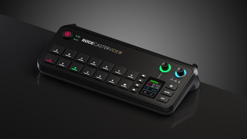 RØDE: RØDECaster Video for Video and Audio Production