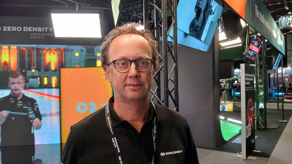 TFT1957 Interviews Jochem Haverman, Product Marketing Manager at Zero Density, at IBC2024