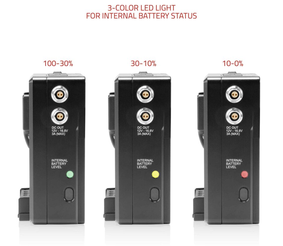SHAPE Hot Swap Battery: V-Mount, 14.4V, 36Wh, Multiple Ports