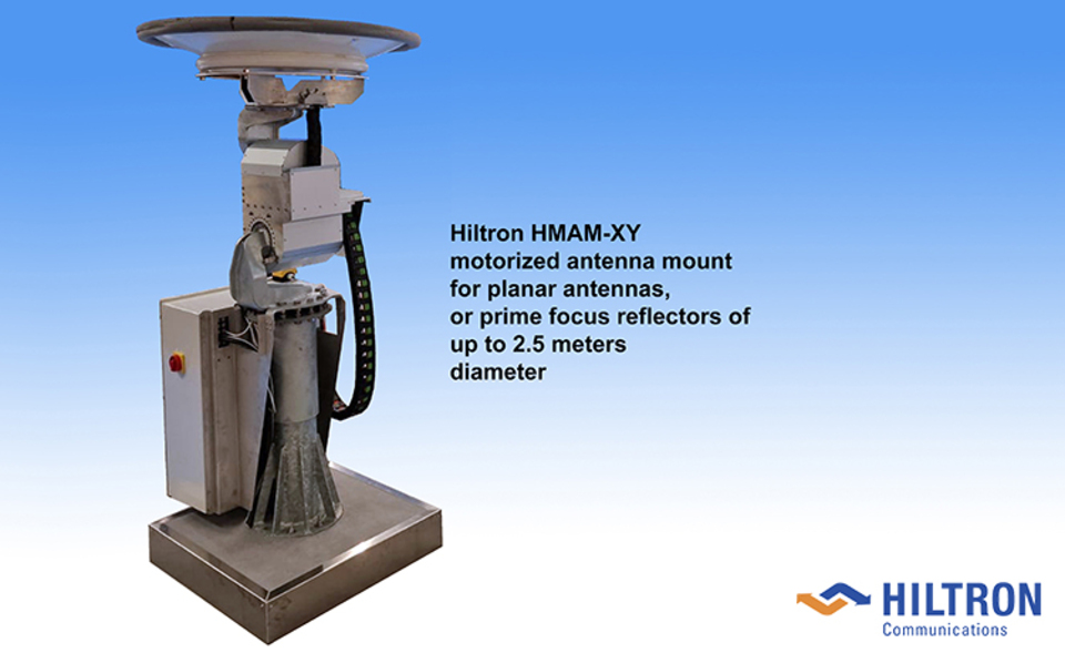Hiltron Communications, HMAM-XY: Advanced Motorized Antenna for Satellite Tracking