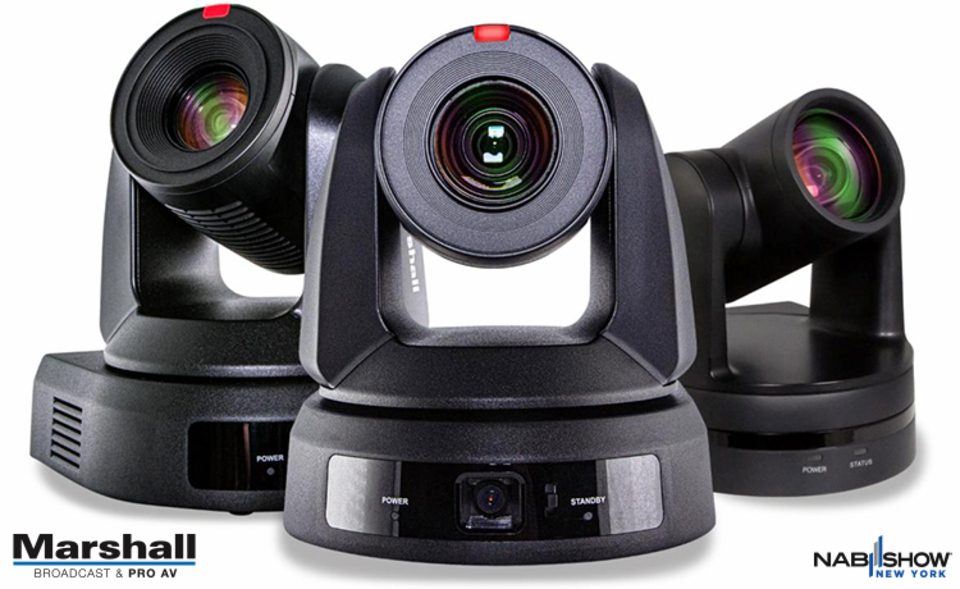 Marshall Electronics: New PTZ Cameras at NAB New York 2024