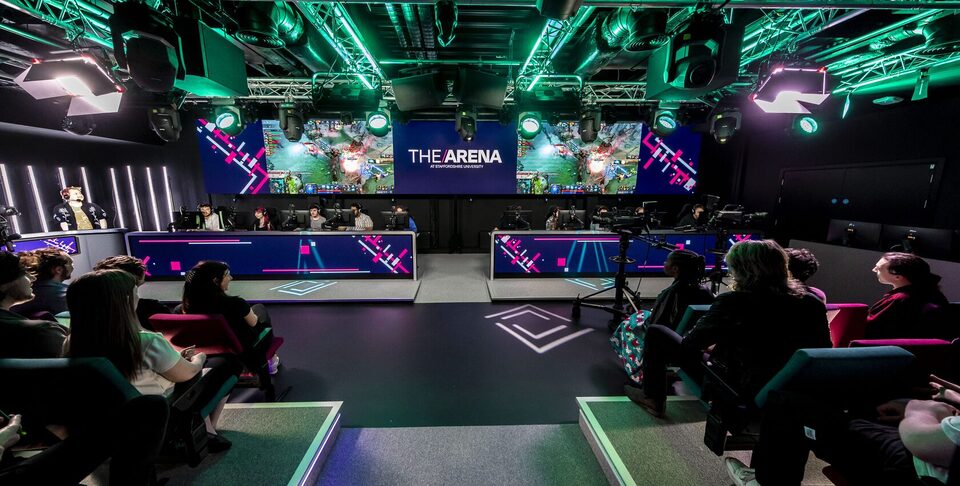 Panasonic: eSports Broadcasting Hub at University of Staffordshire