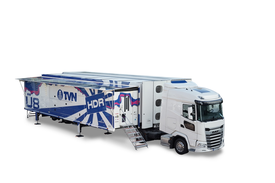 TVN LIVE PRODUCTION unveiled at this year’s IBC in Amsterdam the TVN-Ü8UHD the most powerful TVN OB van on the European market