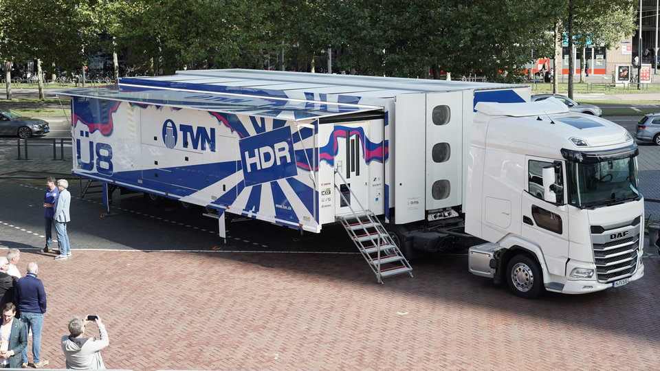 TVN LIVE PRODUCTION unveiled at this year’s IBC in Amsterdam the TVN-Ü8UHD the most powerful TVN OB van on the European market