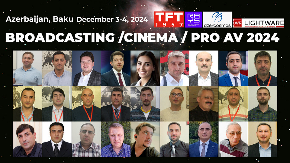 Broadcasting / Cinema / Pro AV 2024 Azerbaijan