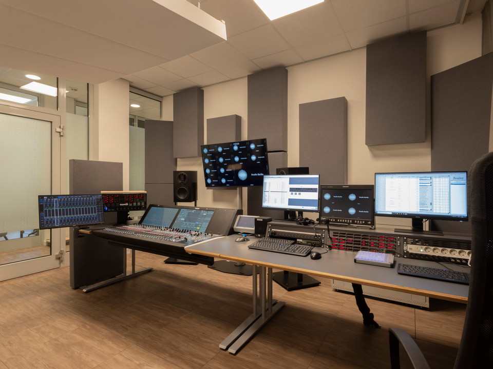 Studio Berlin Using Lawo AoIP Network Technology Powered by RAVENNA