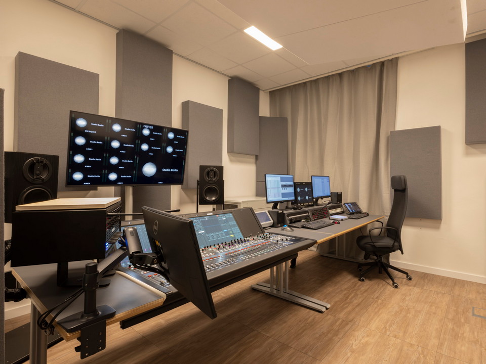 Studio Berlin Using Lawo AoIP Network Technology Powered by RAVENNA