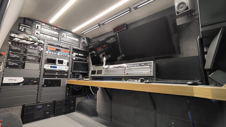 AEQ AoIP Integration for Asharq TV Mobile Unit