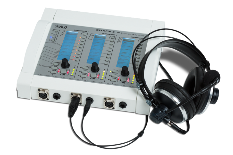 AEQ AoIP Integration for Asharq TV Mobile Unit