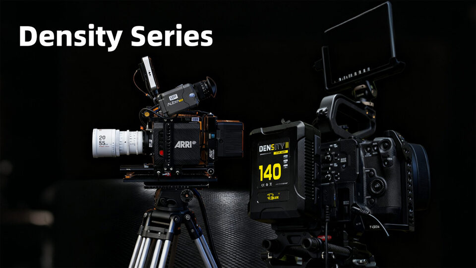 Rolux V-Mount Batteries: DYNASTY, DENSITY, FORTEC