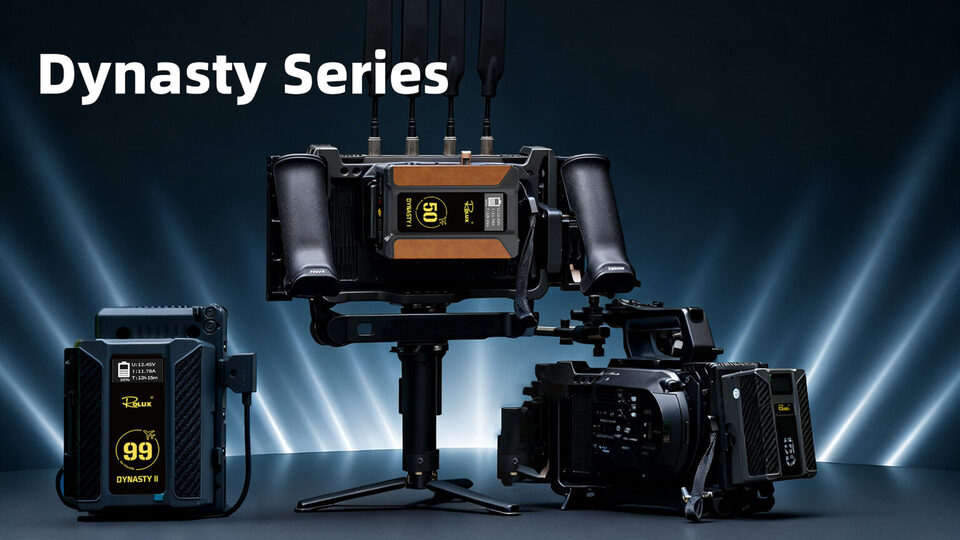 Rolux V-Mount Batteries: DYNASTY, DENSITY, FORTEC