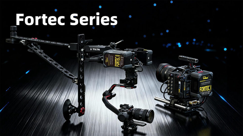 Rolux V-Mount Batteries: DYNASTY, DENSITY, FORTEC