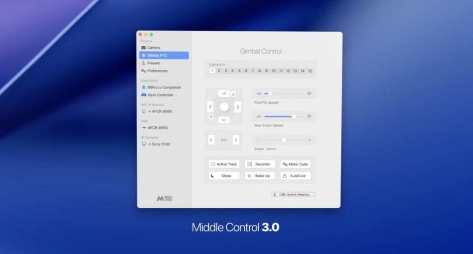 Sony–ATEM Control Arrives via Middle Control 3 Pro