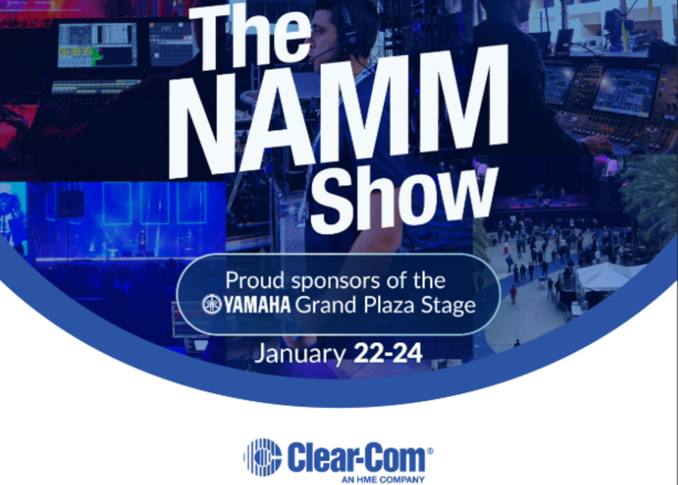 Clear-Com Intercom Systems at NAMM 2026
