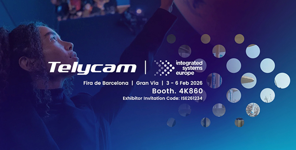 Telycam PTZ Cameras at ISE 2026