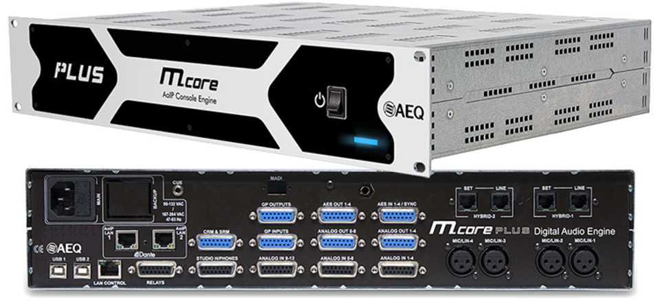 AEQ Capitol IP PLUS Digital Console at ISE 2026