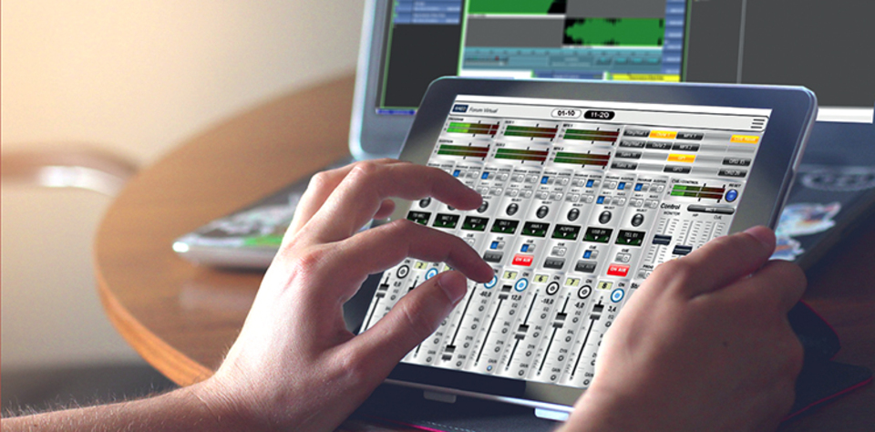 AEQ Capitol IP PLUS Digital Console at ISE 2026