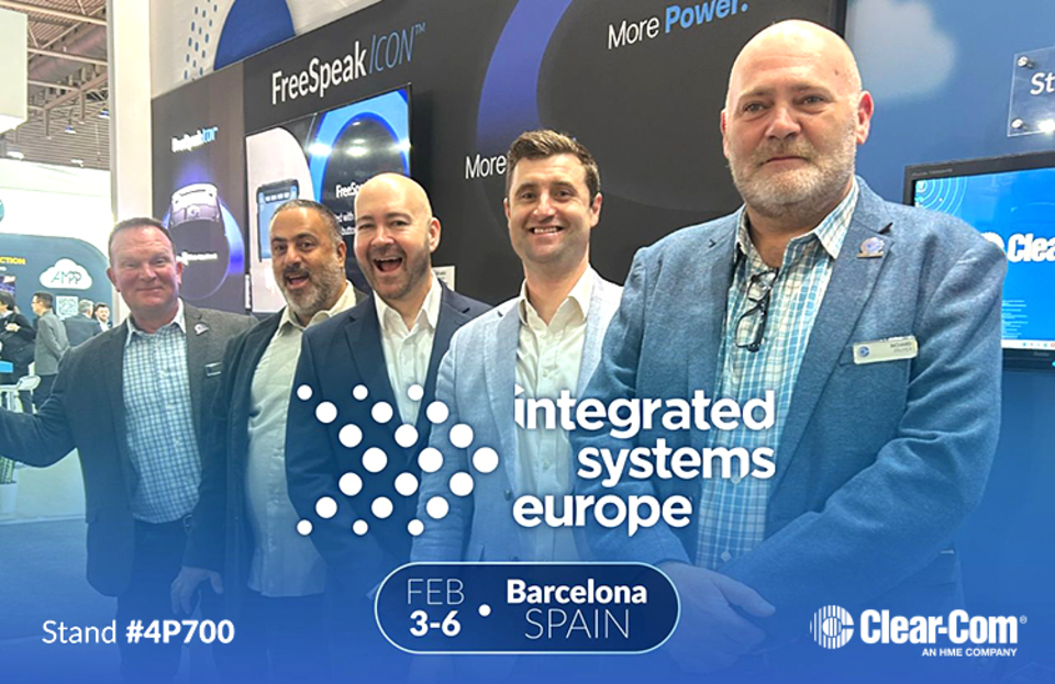 Clear-Com Intercom Systems at ISE 2026