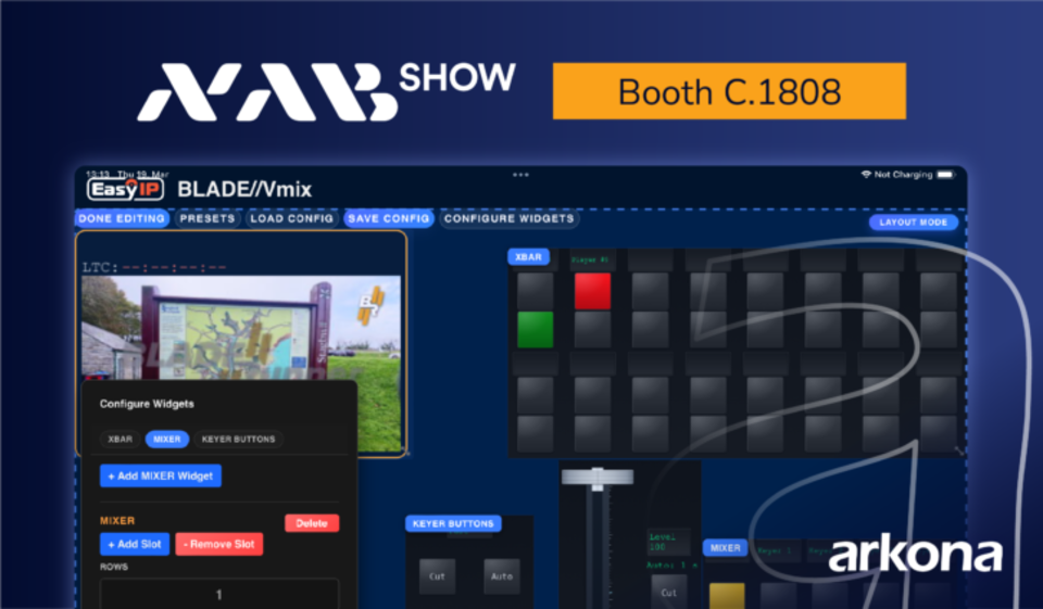 arkona BLADE//runner at NAB Show 2026