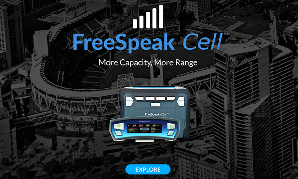 Clear-Com FreeSpeak Cell at NAB Show 2026