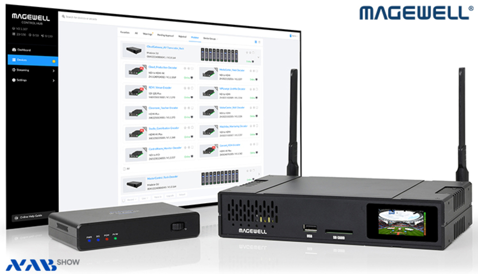 Magewell Pro Convert IP to AIO 4K at NAB Show 2026