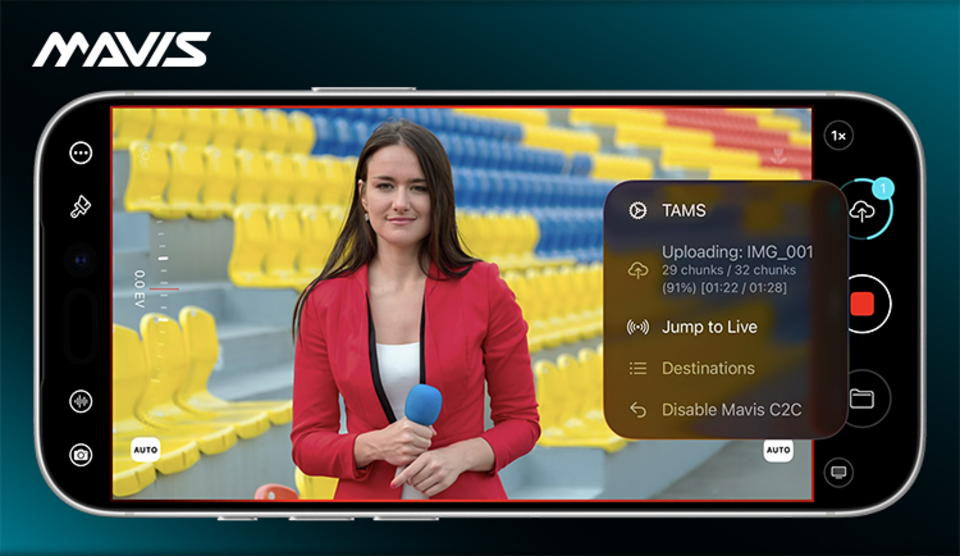 Mavis adds TAMS beta integration to Mavis Camera