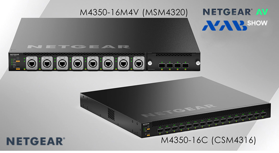 NETGEAR Broadcast Networking at NAB Show 2026