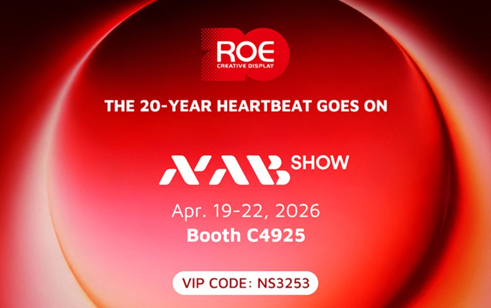 ROE Visual Broadcast and Virtual Production at NAB Show 2026