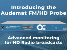 WorldCast Systems Audemat FM/HD Probe launch WorldCast Systems Audemat FM/HD Probe launch