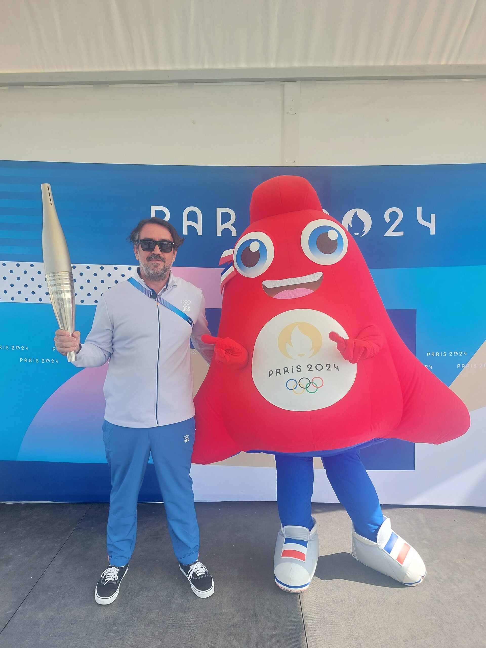 Filipe Sobral Santos at Paris 2024 broadcast operations 
