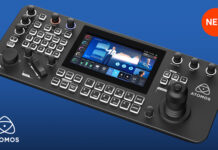 Atomos A-Eye Controller Pro for PTZ production Atomos A-Eye Controller Pro for PTZ production