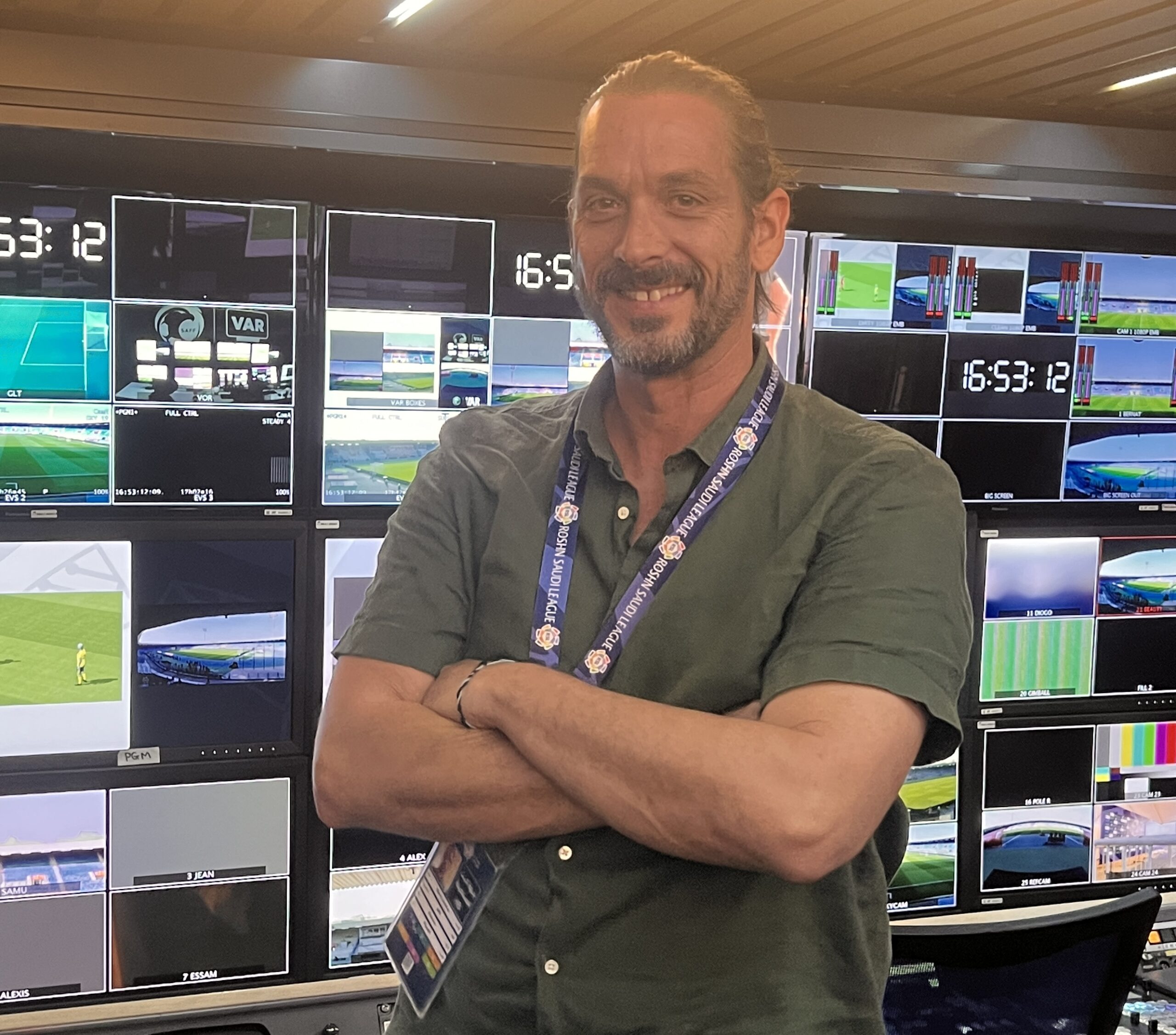 Marco Açafrão Saudi football broadcasting