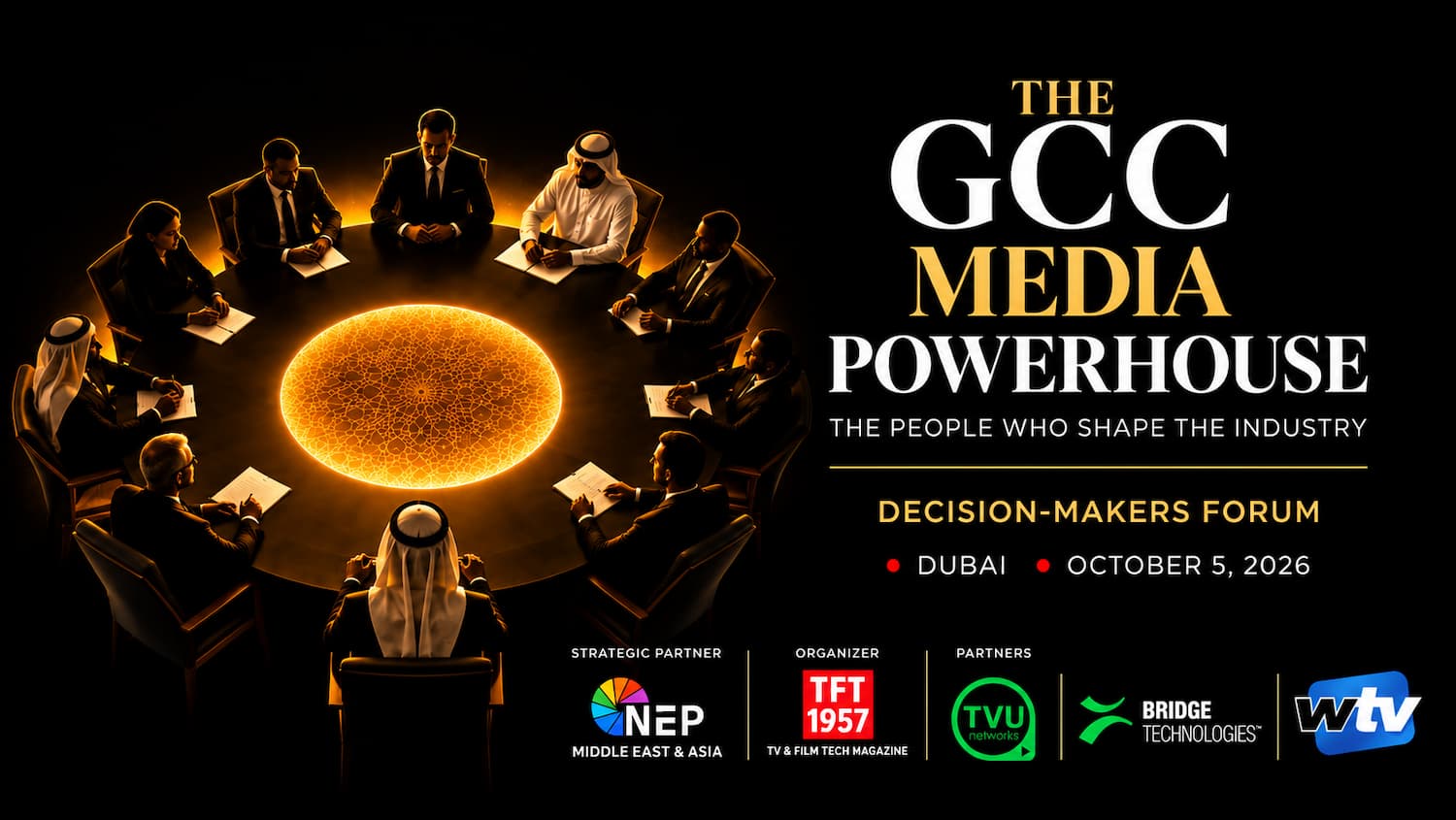 Gulf & MENA Decision-Makers Forum 2026 poster